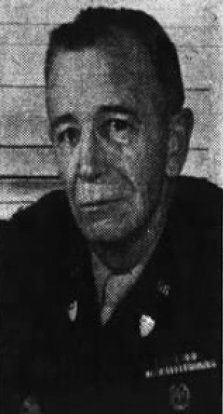Col. Charles D. Carle as he appeared in the front-page story in the Wilkes-Barre (Pa.) Record on the occasion of his retirement after 32 years in the army.
